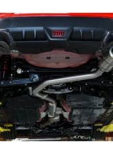 Remark Catback Exhaust Resonated w/ R1 Spec Single-Exit Full Titanium Subaru WRX VB 2022+                                     - RK-C1076S-03TFC - Image 8