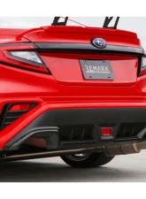 Remark Catback Exhaust Resonated w/ R1 Spec Single-Exit Full Titanium Subaru WRX VB 2022+                                     - RK-C1076S-03TFC - Image 9