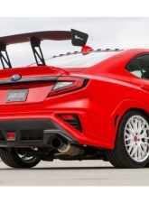 Remark Catback Exhaust Resonated w/ R1 Spec Single-Exit Full Titanium Subaru WRX VB 2022+                                     - RK-C1076S-03TFC - Image 10