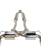 Remark V2 Axleback Exhaust w/ Mid Pipe & Burnt Stainless Steel Tip Nissan 370Z 2009-2020                                     - RK-C2063N-01P - Image 6