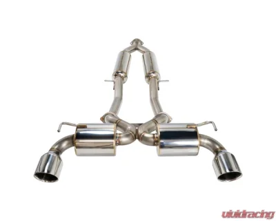 Remark V2 Axleback Exhaust w/ Mid Pipe & Burnt Stainless Steel Tip Nissan 370Z 2009-2020 - RK-C2063N-01P