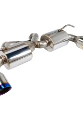 Remark V2 Axleback Exhaust w/ Mid Pipe & Burnt Stainless Steel Tip Nissan 370Z 2009-2020                                     - RK-C2063N-01P - Image 3