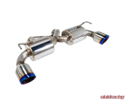 Remark V2 Axleback Exhaust w/ Mid Pipe & Burnt Stainless Steel Tip Nissan 370Z 2009-2020 - RK-C2063N-01P