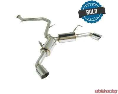 Remark Catback Exhaust w/ Stainless Tip Cover Toyota C-HR 2018-2019 - RK-C2063T-02