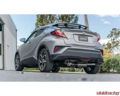 Remark Catback Exhaust w/ Stainless Tip Cover Toyota C-HR 2018-2019 - RK-C2063T-02