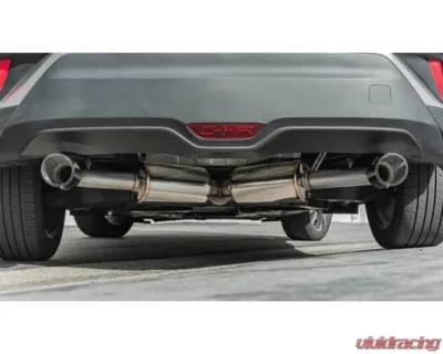 Remark Catback Exhaust w/ Stainless Tip Cover Toyota C-HR 2018-2019 - RK-C2063T-02