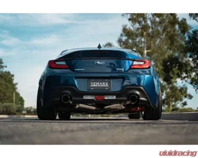 Remark Elite Spec Catback Exhaust System w/ Burnt Stainless Tips Toyota | Subaru | Scion 2013+ - RK-C2063T-04T