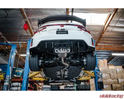 Remark Sports Touring Titanium + SS Front Pipe Catback Exhaust Honda Civic Type R FL5 2023+ - RK-C2076H-09TS