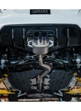 Remark Sports Touring Titanium + SS Front Pipe Catback Exhaust Honda Civic Type R FL5 2023+                                     - RK-C2076H-09TS - Image 8