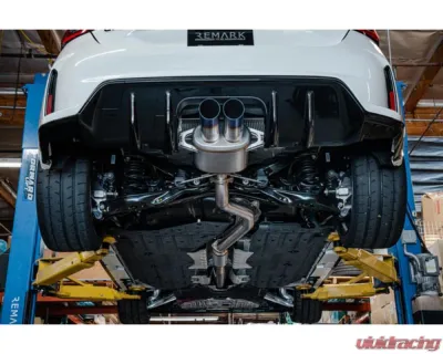 Remark Sports Touring Titanium + SS Front Pipe Catback Exhaust Honda Civic Type R FL5 2023+ - RK-C2076H-09TS