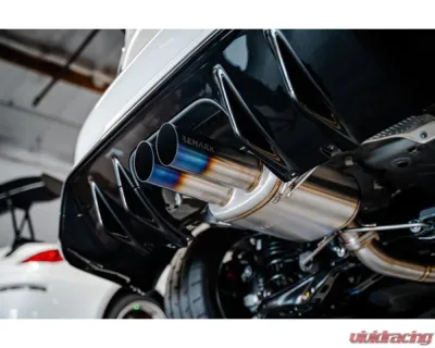 Remark Sports Touring Titanium + SS Front Pipe Catback Exhaust Honda Civic Type R FL5 2023+ - RK-C2076H-09TS