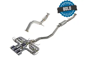 Remark Catback Exhaust Triple Tip w/ Valve + Front Pipe Honda Civic Type R FL5 2023+
