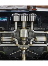 Remark Catback Exhaust Triple Tip w/ Valve + Front Pipe Honda Civic Type R FL5 2023+                                     - RK-C3076H-09 - Image 3