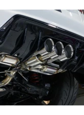 Remark Catback Exhaust Triple Tip w/ Valve + Front Pipe Honda Civic Type R FL5 2023+                                     - RK-C3076H-09 - Image 4