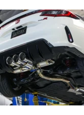 Remark Catback Exhaust Triple Tip w/ Valve + Front Pipe Honda Civic Type R FL5 2023+                                     - RK-C3076H-09 - Image 5