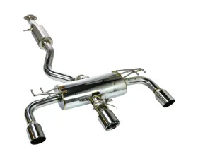 Remark Catback Exhaust w/ Elite Spec Burnt Ti Center Cover Toyota GR Corolla GZEA14 2023+