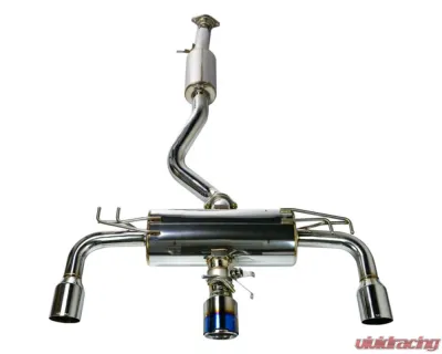 Remark Catback Exhaust w/ Elite Spec Stainless Center Cover Toyota GR Corolla GZEA14 2023+ - RK-C3076T-05S