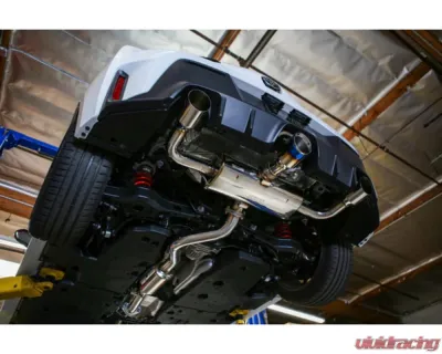 Remark Catback Exhaust w/ Elite Spec Stainless Center Cover Toyota GR Corolla GZEA14 2023+ - RK-C3076T-05S