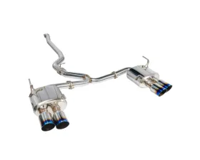 Remark Non-Resonated Catback Exhaust System w/4