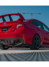 Remark Non-Resonated Catback Exhaust System w/4" Quad Burnt Stainless Tip Subaru WRX | STI VA 2015-2021                                     - RK-C4076S-01T - Image 11