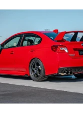 Remark Non-Resonated Catback Exhaust System w/4" Quad Burnt Stainless Tip Subaru WRX | STI VA 2015-2021                                     - RK-C4076S-01T - Image 12