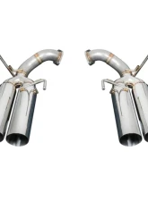 Remark Bosozoku Edition Axleback Exhaust System w/ Stainless Steel Tips Subaru WRX STi 2015-2021                                     - RO-TSVA-SL - Image 5