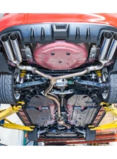 Remark Bosozoku Edition Axleback Exhaust System w/ Burnt Stainless Steel Tips Subaru WRX STi 2015-2021                                     - RO-TTVA-SL - Image 5