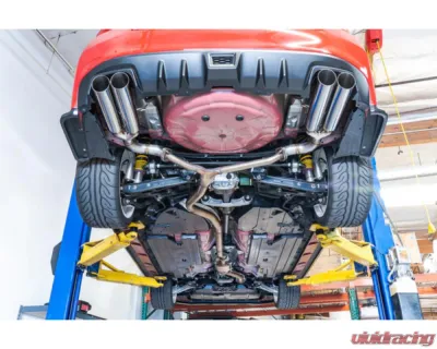 Remark Bosozoku Edition Axleback Exhaust System w/ Burnt Stainless Steel Tips Subaru WRX STi 2015-2021 - RO-TTVA-SL