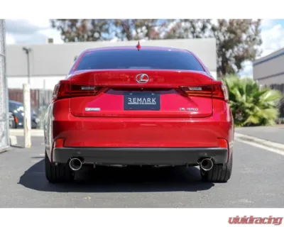 Remark Axleback Exhaust w/ Stainless Double Wall Tip Lexus IS200t/IS250/IS300/IS350 2014-2016 - RO-TSE2-D