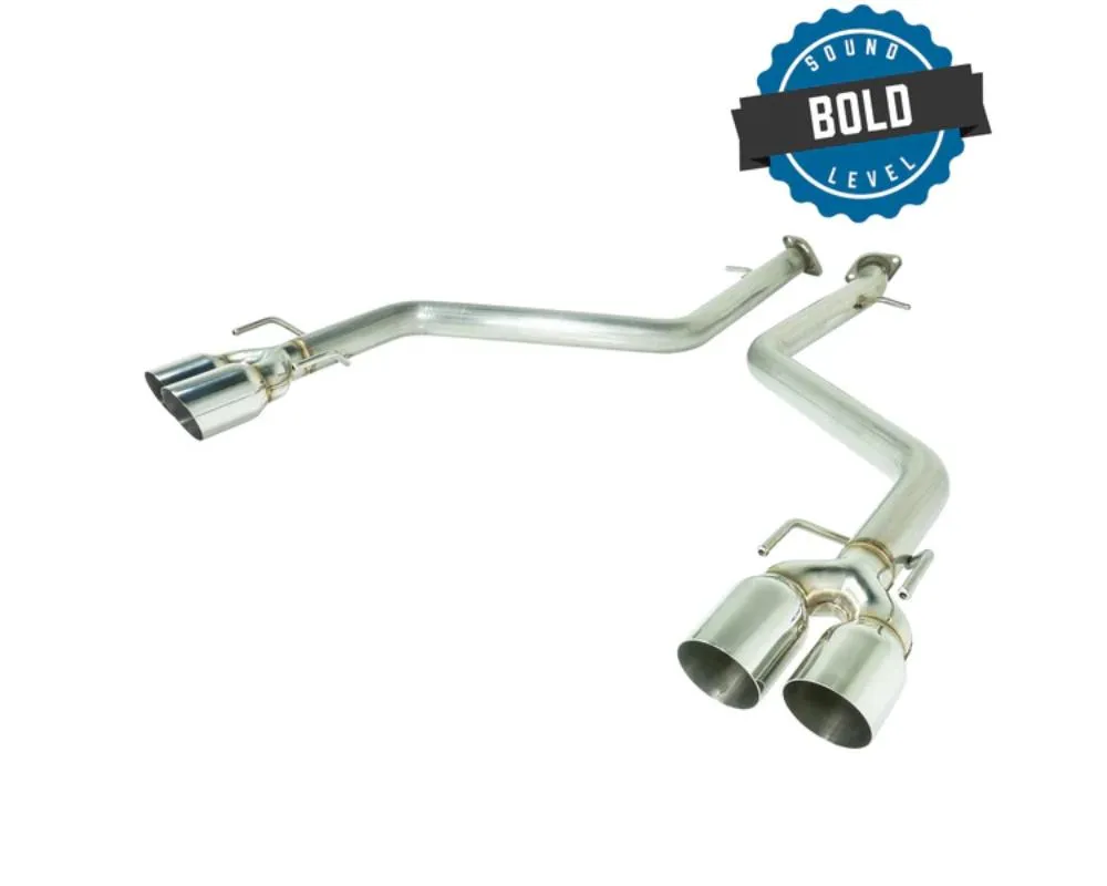 Remark Axleback Exhaust w/ Stainless Single Wall Tips Lexus RC | IS 2015-2021 - RO-TSE3-S