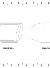 Remark Axleback Exhaust w/ Burnt Stainless Single Wall Tips Lexus RC | IS 2015-2021                                     - RO-TTE3-S - Image 4