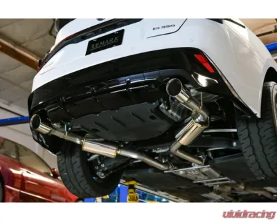 Remark Stainless Double Wall Tip Axleback Exhaust Muffler Version Lexus IS300 | IS350 XE31 2020+ - RO-TSE4-DM