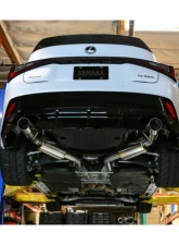 Remark Stainless Double Wall Tip Axleback Exhaust Muffler Version Lexus IS300 | IS350 XE31 2020+                                     - RO-TSE4-DM - Image 7