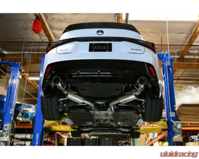 Remark Stainless Double Wall Tip Axleback Exhaust Muffler Version Lexus IS300 | IS350 XE31 2020+ - RO-TSE4-DM