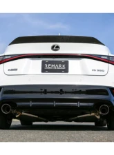 Remark Stainless Double Wall Tip Axleback Exhaust Muffler Version Lexus IS300 | IS350 XE31 2020+                                     - RO-TSE4-DM - Image 8