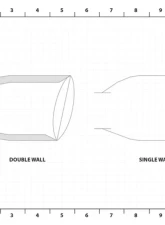 Remark Axleback Exhaust w/ Burnt Stainless Double Wall Tip Infiniti Q50 2014-2019                                     - RO-TTQ5-D - Image 4
