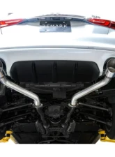 Remark Axleback Exhaust w/ Burnt Stainless Double Wall Tip Infiniti Q50 2014-2019                                     - RO-TTQ5-D - Image 5