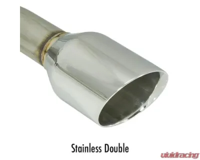 Remark Axleback Exhaust w/ Stainless Double Wall Tip Infiniti Q60 2017-2019 - RO-TSQ6-D