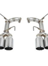 Remark Axleback Exhaust w/ 4" Stainless Double Wall Tips Subaru WRX | STI VA 2015-2021                                     - RO-TSVA-D4 - Image 11