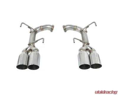 Remark Axleback Exhaust w/ 4" Stainless Single Wall Tips Subaru WRX | STI VA 2015-2021 - RO-TSVA-S4