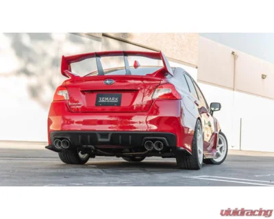 Remark Axleback Exhaust w/ 4" Stainless Double Wall Tips Subaru WRX | STI VA 2015-2021 - RO-TSVA-D4