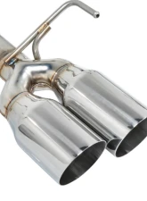 Remark Axleback Exhaust w/ 4" Stainless Single Wall Tips Subaru WRX | STI VA 2015-2021                                     - RO-TSVA-S4 - Image 3