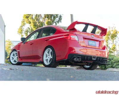 Remark Axleback Exhaust w/ 4" Stainless Double Wall Tips Subaru WRX | STI VA 2015-2021 - RO-TSVA-D4