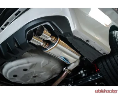 Remark Axleback Muffler Ver. w/ Stainless Double Wall Tips Subaru WRX | STI VA 2015-2021 - RO-TSVA-DM