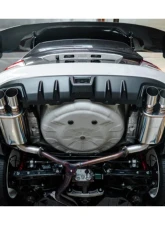Remark Axleback Muffler Ver. w/ Stainless Double Wall Tips Subaru WRX | STI VA 2015-2021                                     - RO-TSVA-DM - Image 3