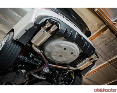 Remark Axleback Muffler Ver. w/ Stainless Double Wall Tips Subaru WRX | STI VA 2015-2021 - RO-TSVA-DM
