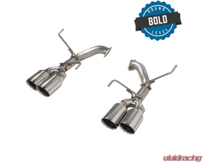Remark 4" Axleback w/ Stainless Double Wall Tips Subaru WRX VB 2022+ - RO-TSVB-D4
