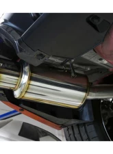 Remark Axleback Exhaust w/ Dual R1 Spec Burnt Stainless Subaru WRX VB 2022+                                     - RO-TTVB-R1D - Image 5