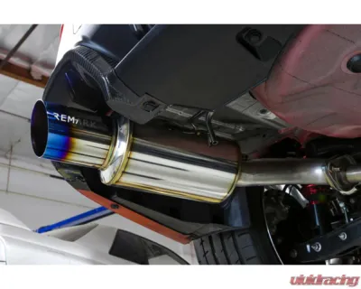 Remark Axleback Exhaust w/ Dual R1 Spec Burnt Stainless Subaru WRX VB 2022+ - RO-TTVB-R1D
