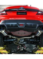 Remark Axleback Exhaust w/ Dual R1 Spec Burnt Stainless Subaru WRX VB 2022+                                     - RO-TTVB-R1D - Image 8